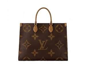 AAA Purse LV OnTheGo GM Monogram Giant Canvas and Brown